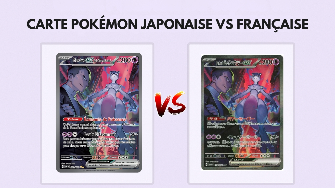 Carte Pok&eacute;mon japonaise vs fran&ccedil;aise : les vraies diff&eacute;rences &agrave; conna&icirc;tre | Keytwo